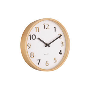 Drevené nástenné hodiny Karlsson KA5853 22cm